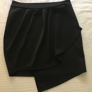 Black pencil skirt